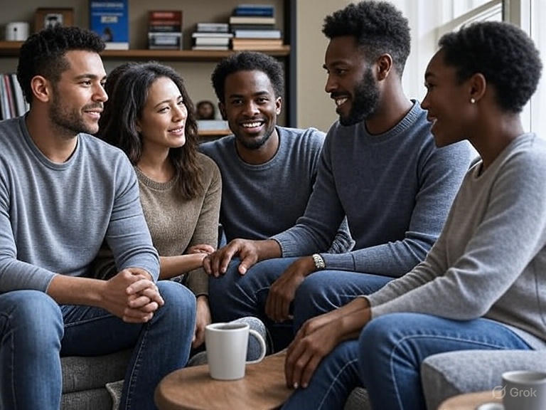Driver reviewing auto insurance paperwork beside a cup of coffee